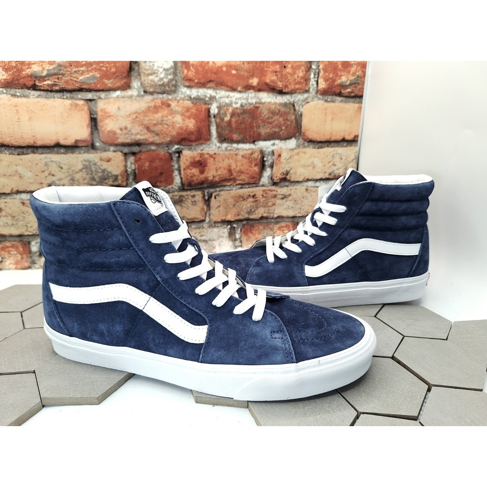 Vans Sk8-Hi Pig Suede Vintage Indigo Size US 11.5 Men New VN0007NSAHU Sneakers